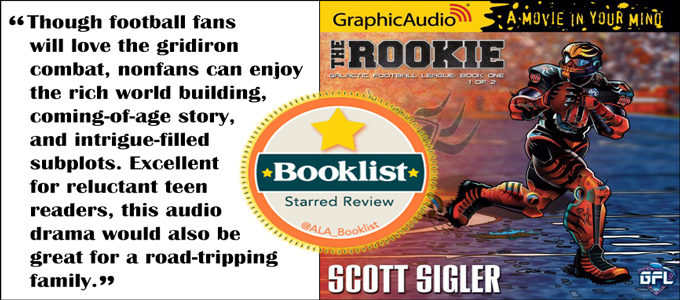 Young Adult novel THE ROOKIE gets starred review from Booklist